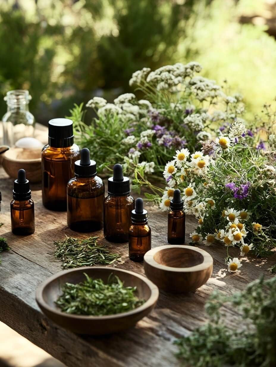 Herbs and Essential Oils against the Flu and Viruses